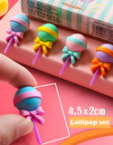 Bakery Treats Eraser Set