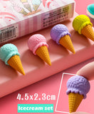 Bakery Treats Eraser Set