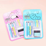 Minimal Fountain Ink Pen Set Of 4