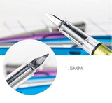 New 2pcs set English & Arabic Calligraphy Fountain Pen