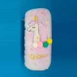 Pompom Unicorn Plush Pouch