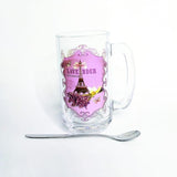 Lavender Provence Glass Mug