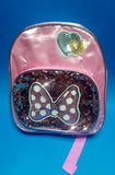 Pink Sequin Butterfly Backpack