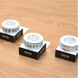 Calendar Planner Rice Paper Masking Tape