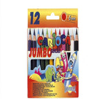 Carioca Jumbo Wooden Colored Pencils Set of 12
