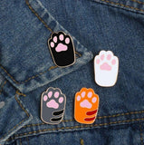 Cat Paw Enamel Pin