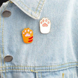 Cat Paw Enamel Pin