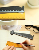 Cat Straight Ruler Wooden