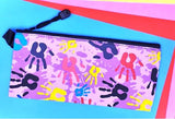Color Hand Prints Pencil/Pen Pouch