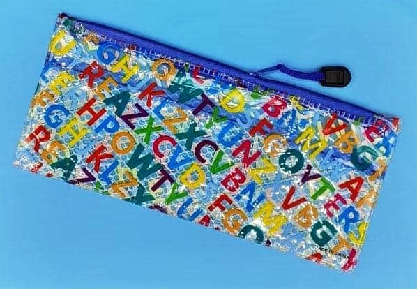 Color-Print-Transparent Pencil/Pen Pouch