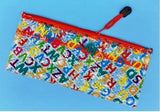 Color-Print-Transparent Pencil/Pen Pouch