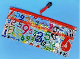 Color-Print-Transparent Pencil/Pen Pouch
