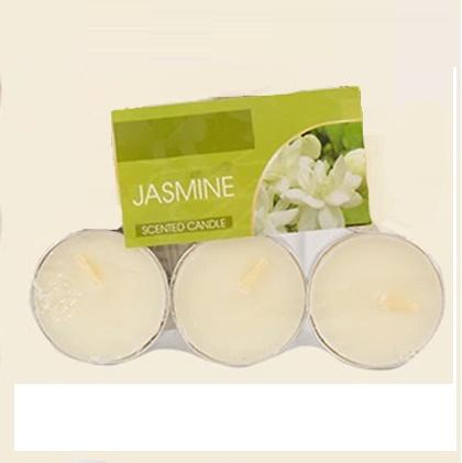 Colored Scented Tealight Aromatherapy Candle Set of 3