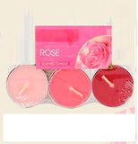Colored Scented Tealight Aromatherapy Candle Set of 3