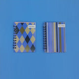 Color Pattern Pocket Spiral Journal