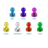 Transparent Cone Magnets Set of 3