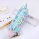 Pompom Unicorn Sequin Pouch
