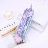 Pompom Unicorn Sequin Pouch