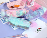 Pompom Unicorn Sequin Pouch