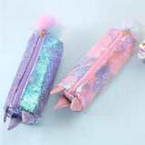 Pompom Unicorn Sequin Pouch