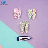 Cute Hearts - Hair Clips
