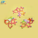 Multi Beads with Diamante - Hair Ties