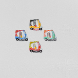 Craft Auto Rickshaw 3D - Fridge Magnet