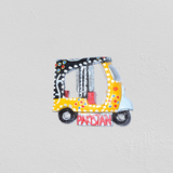 Craft Auto Rickshaw 3D - Fridge Magnet