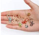 Doctors Stethoscope Metal Enamel Pins