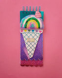 Dream Rainbow Spiral Notepad