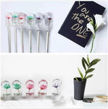 Dried Flowers In Glass Gel Pens