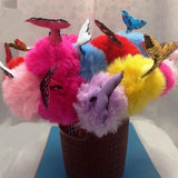 Mermaid Sequin Fluffy Ball Pen