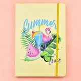 Flamingos - Hard Cover Journal / Notebook