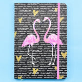 Flamingos - Hard Cover Journal / Notebook