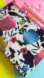 Floral Fantasies Gold Foil Series Spiral Journal