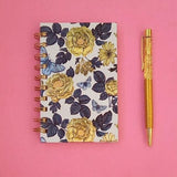 Floral Glow Pocket Spiral Journal