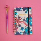 Floral Glow Pocket Spiral Journal