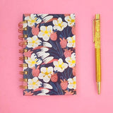 Floral Glow Pocket Spiral Journal