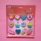 For The Love Of Eraser - Set of 12