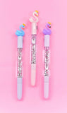 Flamingo Light Glitter Gel Pen