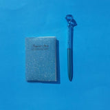 Happiness Glitter Pocket Notebook Journal