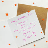 Happy Birthday Gift Card
