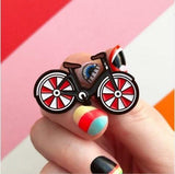 I Love My Bicycle Enamel Pin