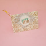 Gold Foil ! Greeting Card