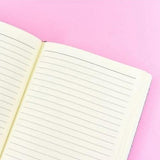 Pink Ice Cream Cone Glitter – Hard Cover Journal