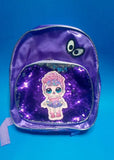 Violet Sequin LOL Backpack