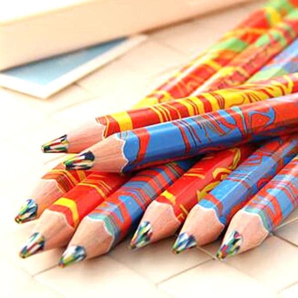 Multi-color Drawing Pencil Set of 4