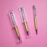 Multi Diamond Gold & Silver Ball Pen