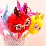 Owl Fluffy Ball Pen
