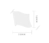 Pakistan Flag Enamel Pin
